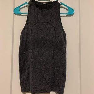 High neck Lululemon racerback tank top